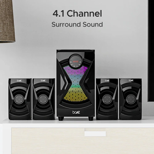 boAt Blitz 1500 Pro 4.1 Channel RGB LED Multi-Connectivity Speaker