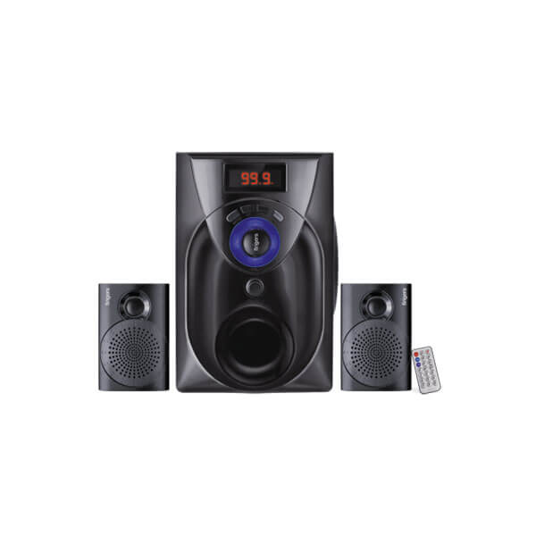 Fingers Challenger 2.1 Wood Encased Speaker (Black)