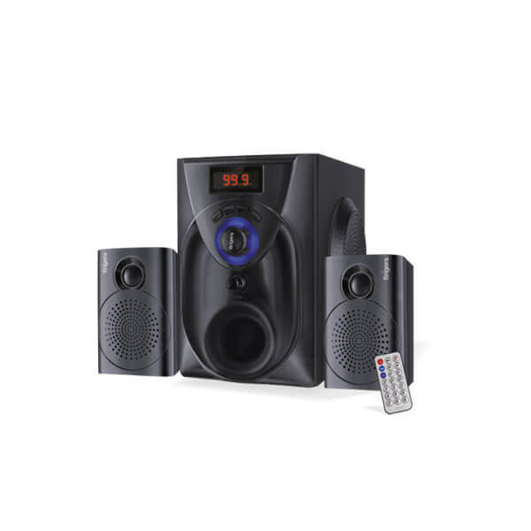 Fingers Challenger 2.1 Wood Encased Speaker (Black)