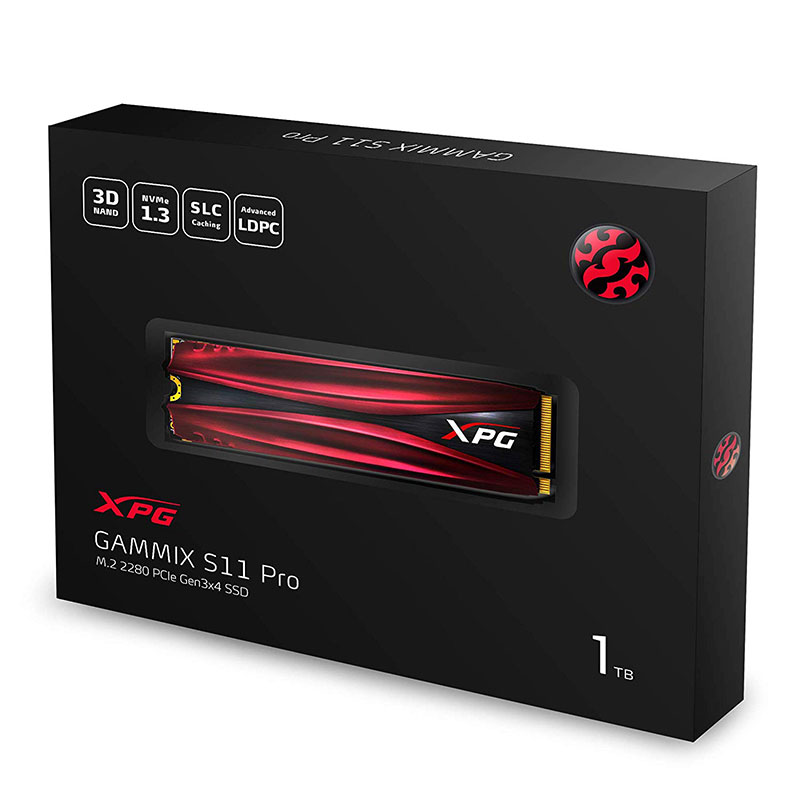 Adata XPG Gammix S11 Pro 1TB M.2 NVMe Gen3 SSD