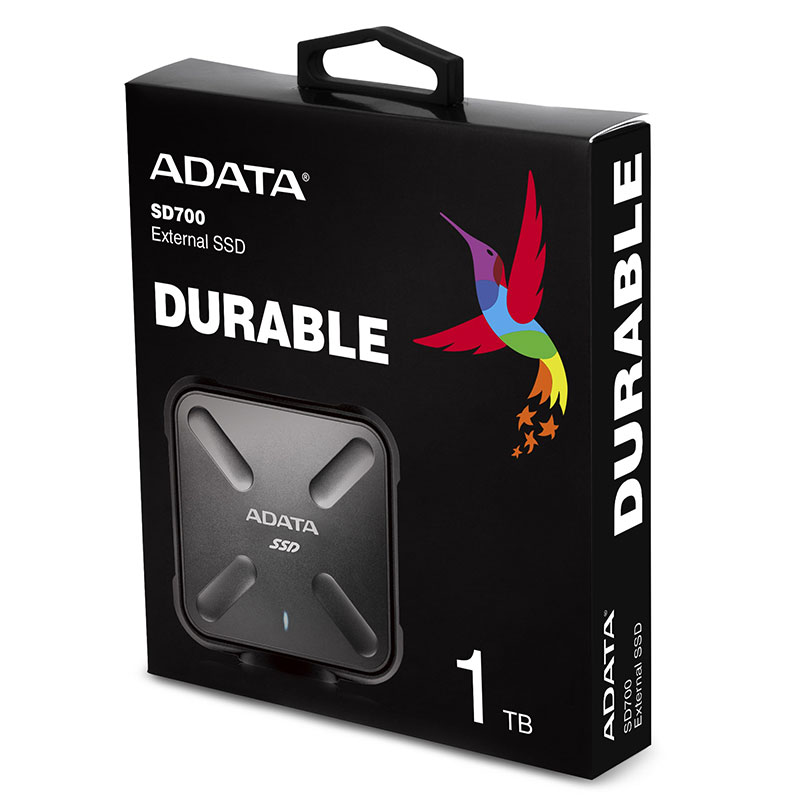 Adata SD700 1TB Black External SSD