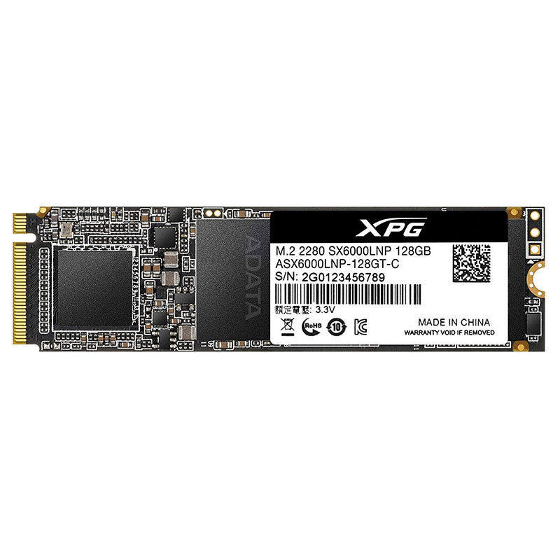 Adata XPG SX6000 Lite 128GB M.2 NVMe SSD