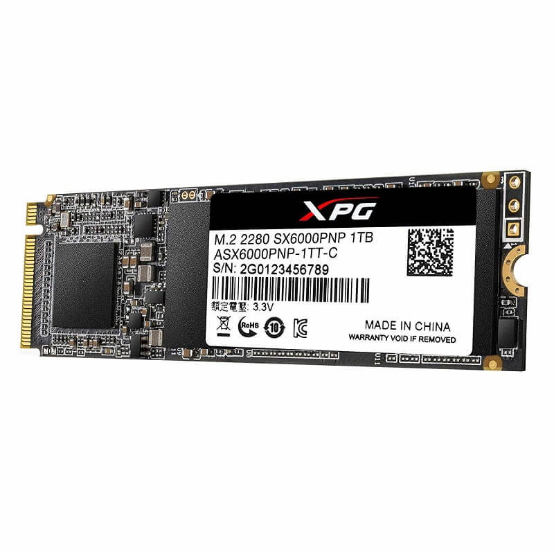 Adata XPG SX6000 Pro 1TB M.2 NVMe Gen3 SSD