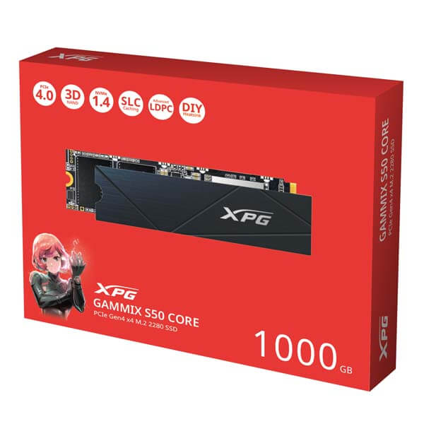 Adata XPG Gammix S50 Core 1000GB Internal SSD