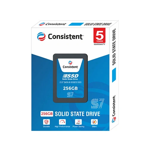 Consistent S7 256GB SATA SSD