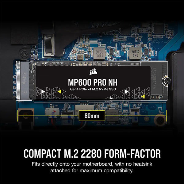 CORSAIR MP600 PRO NH 1TB M.2 NVMe Gen4 SSD