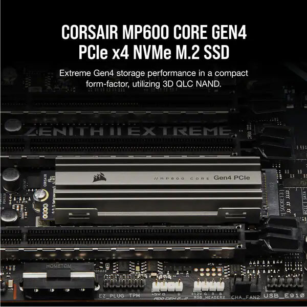Corsair MP600 Core 2TB M.2 NVMe Gen4 SSD