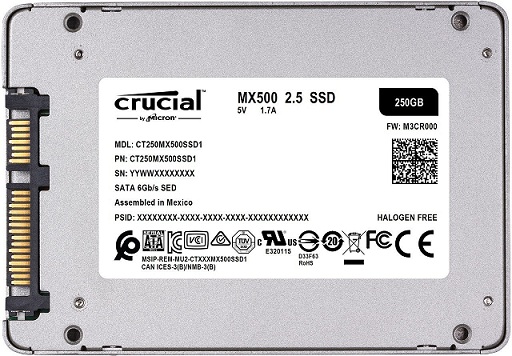 Crucial MX500 250GB