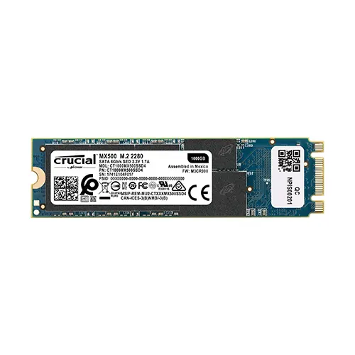 Crucial MX500 3D NAND 250GB M.2 Sata SSD