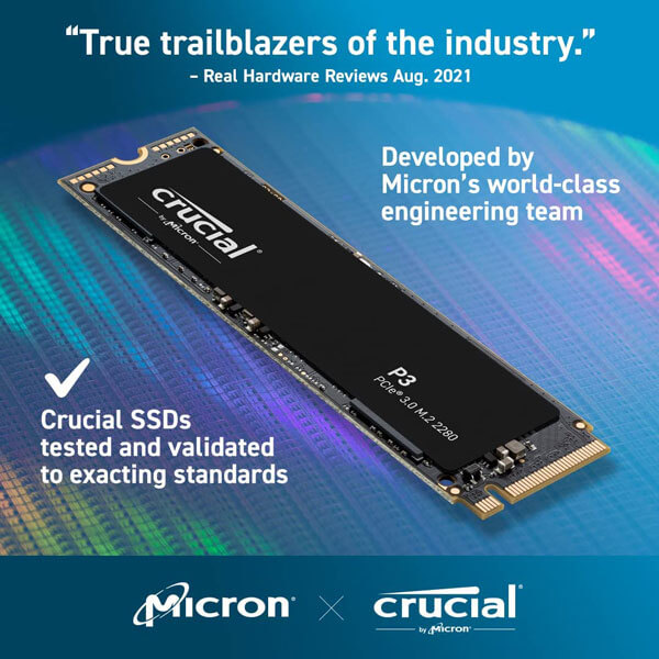 Buy Crucial P3 4TB | Internal SSD | Mdcomputers.in