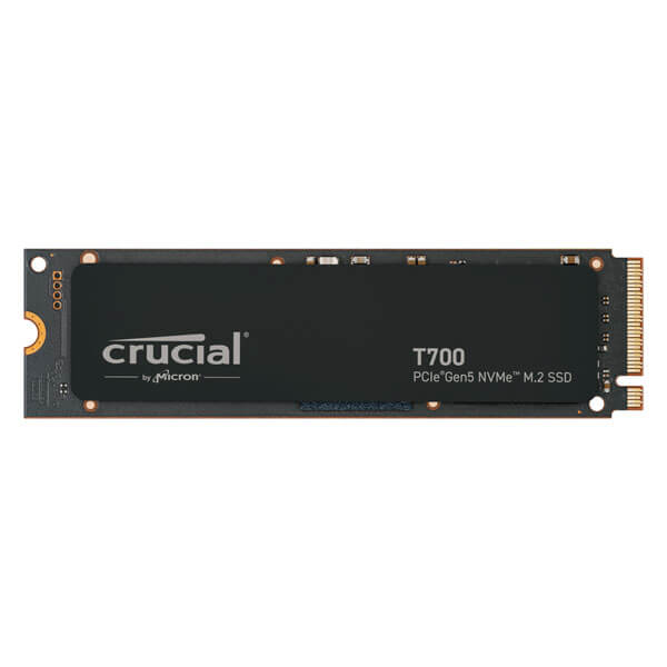 Crucial T700 4TB M.2 NVMe Gen5 Internal SSD