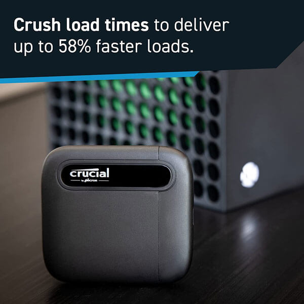 Crucial X6 4TB Portable External SSD