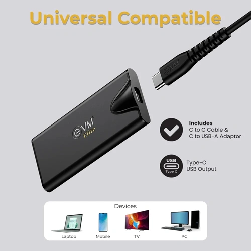 EVM Elite EnSave Pro 512GB USB 3.2 Gen2 External SSD