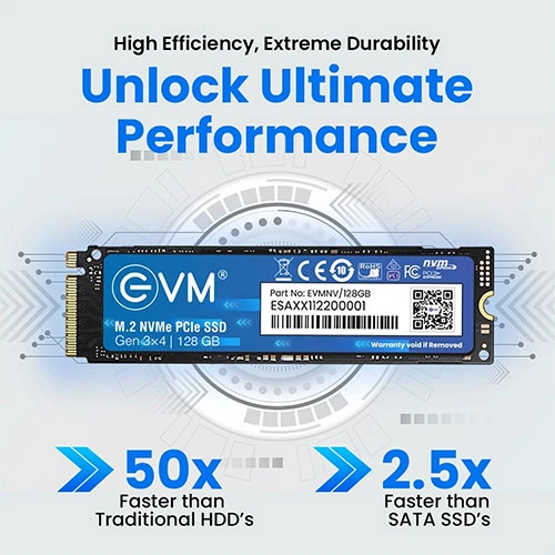 EVM 128GB NVMe Gen3 SSD