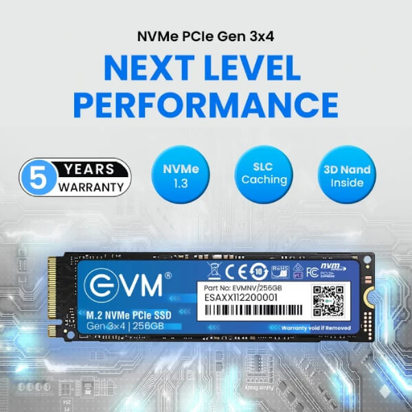 EVM 256GB NVMe Gen3 SSD