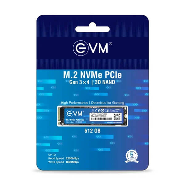 EVM 512GB NVMe Gen3 SSD
