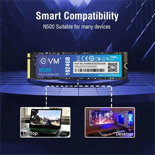 EVM N500 1024GB NVMe Gen4 SSD