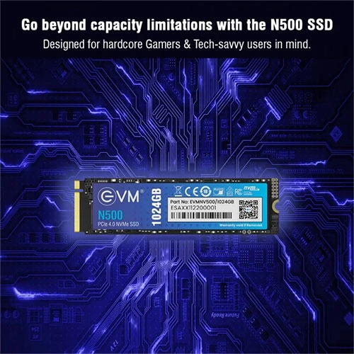 EVM N500 1024GB NVMe Gen4 SSD