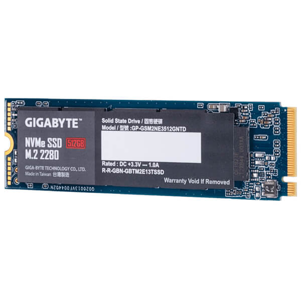 Gigabyte 512GB M.2 NVMe