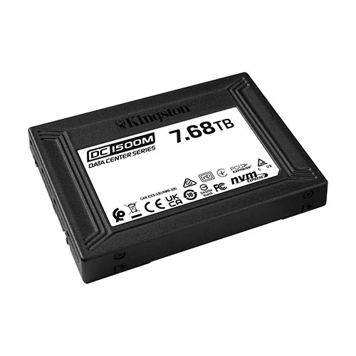 Kingston DC1500M 7.68TB U.2 NVMe Gen3 Enterprise SSD