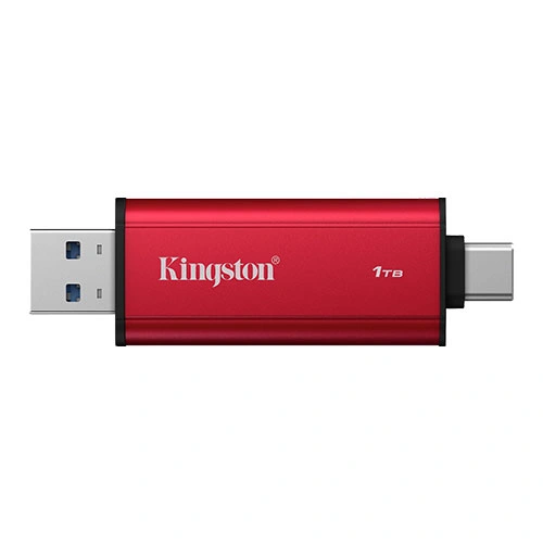 Kingston Dual USB Type A and Type C 1TB Portable SSD