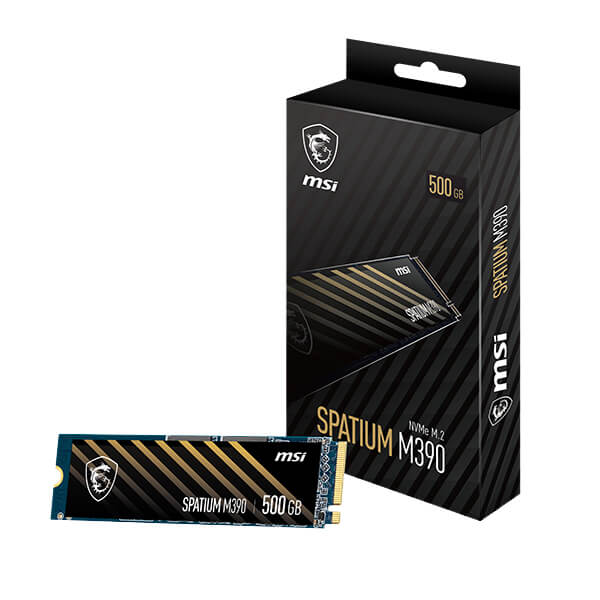MSI Spatium M390 M.2 NVMe 500GB SSD