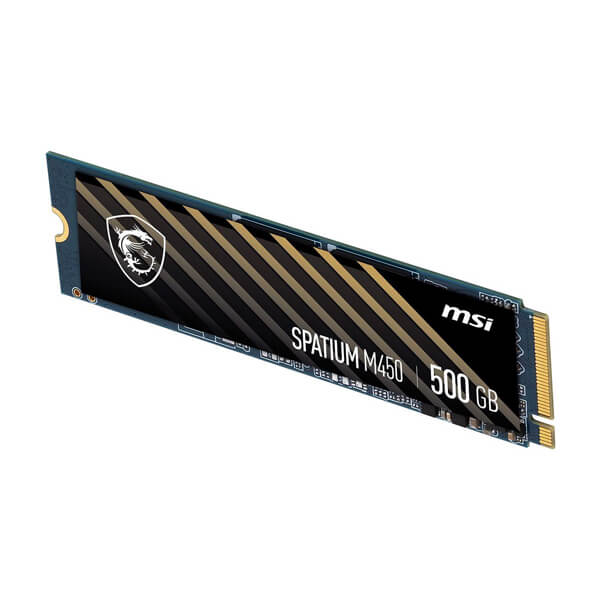 MSI Spatium M450 500GB NVMe Gen4 SSD