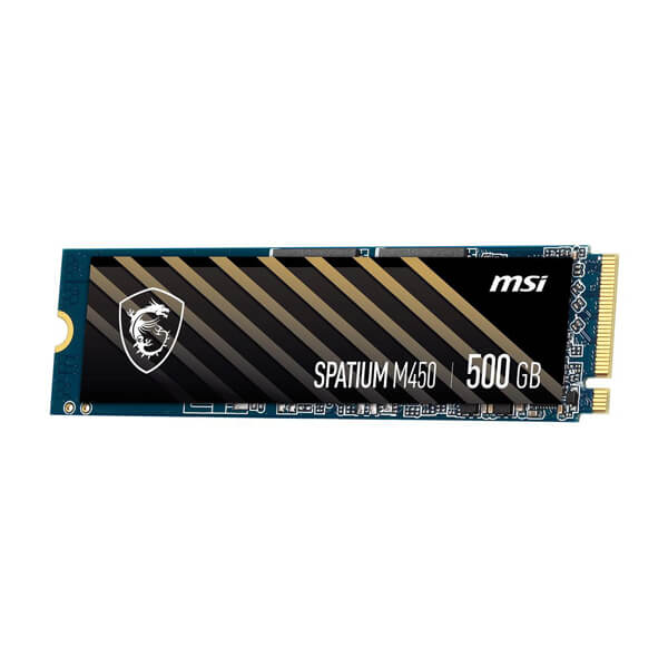 MSI Spatium M450 500GB NVMe Gen4 SSD