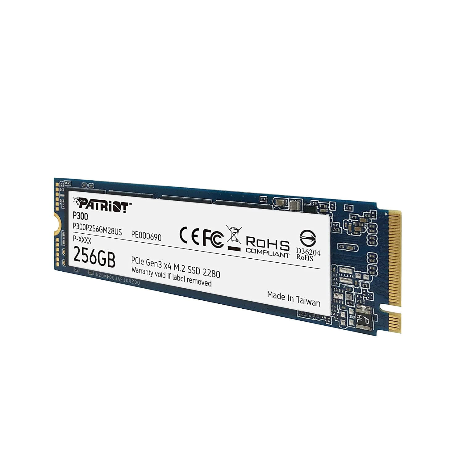 Patriot P300 256GB M.2 NVMe Internal SSD