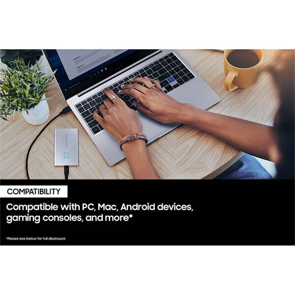 Samsung T7 Touch 1TB External SSD
