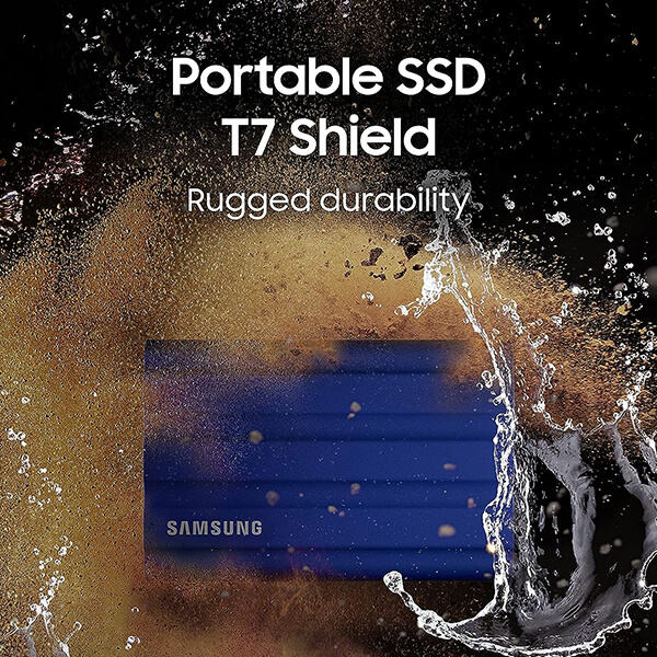 Samsung T7 Shield Blue 1TB External SSD