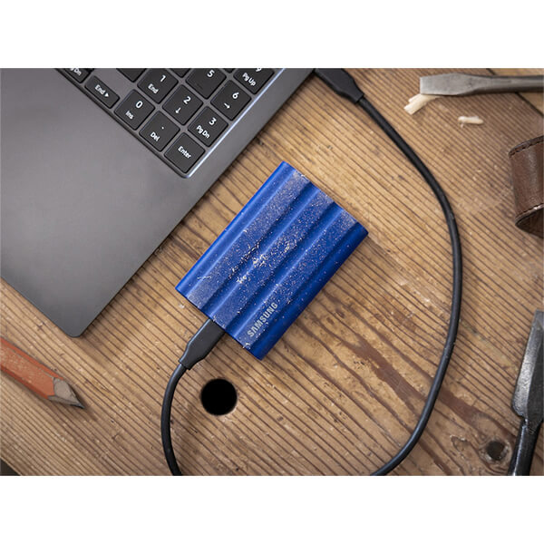 Samsung T7 Shield Blue 1TB External SSD
