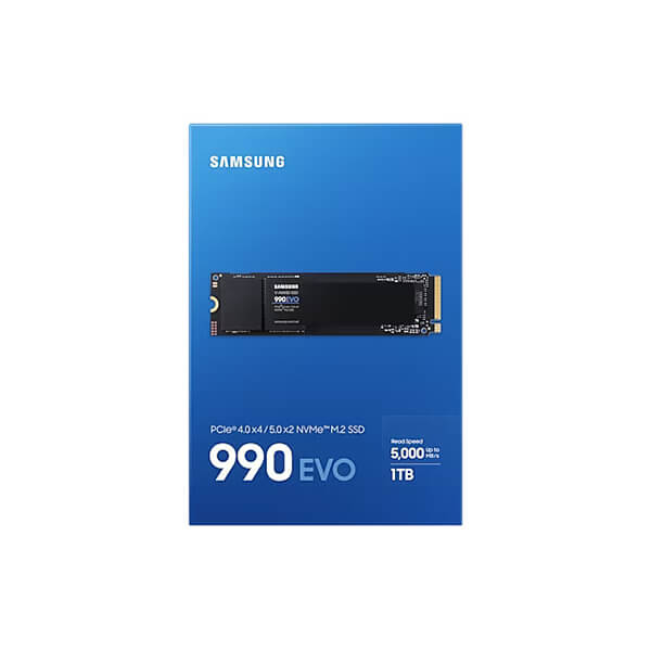 Samsung 990 Evo 1TB M.2 NVMe Gen4 SSD