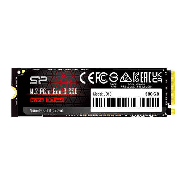 Silicon Power UD80 500GB M.2 NVMe Internal SSD