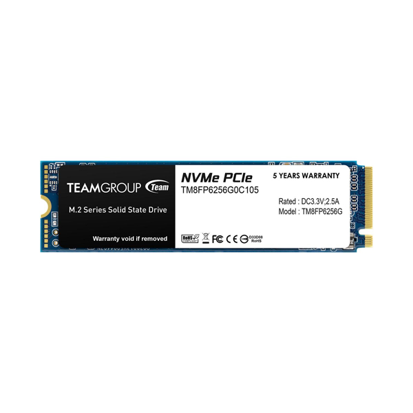 TeamGroup MP33 256GB M.2 NVMe Gen3 SSD