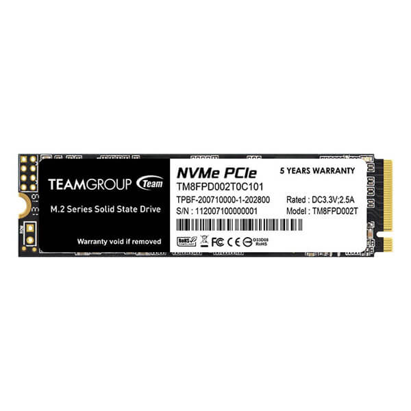 TeamGroup MP33 Pro 2TB M.2 NVMe Internal SSD