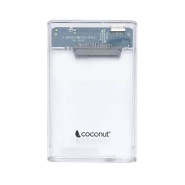 Coconut SC05 2.5 Inch SSD/HDD Sata Casing Transparent Hard Disk Enclosure USB 3.0